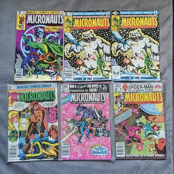 18 Micronauts Comic Books - Picture 3 of 4